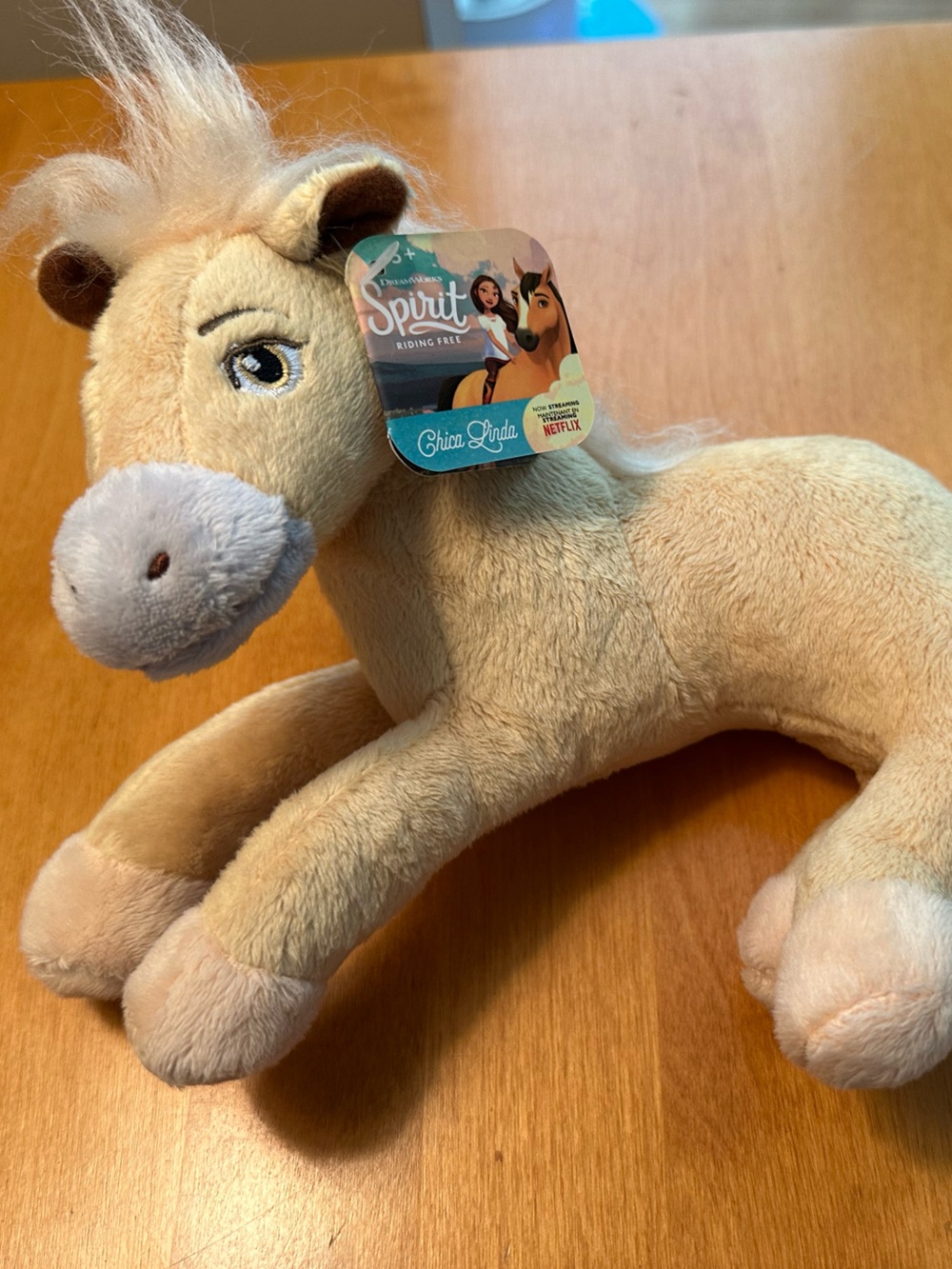 NWT Vintage Chico Grillo Plush Horse - Beige